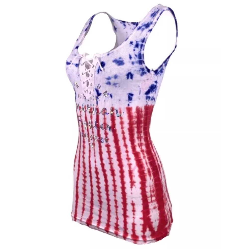AMERICAN FIGHTER Women's T-Shirt TANK LA SIERRA - Picture 8 of 11